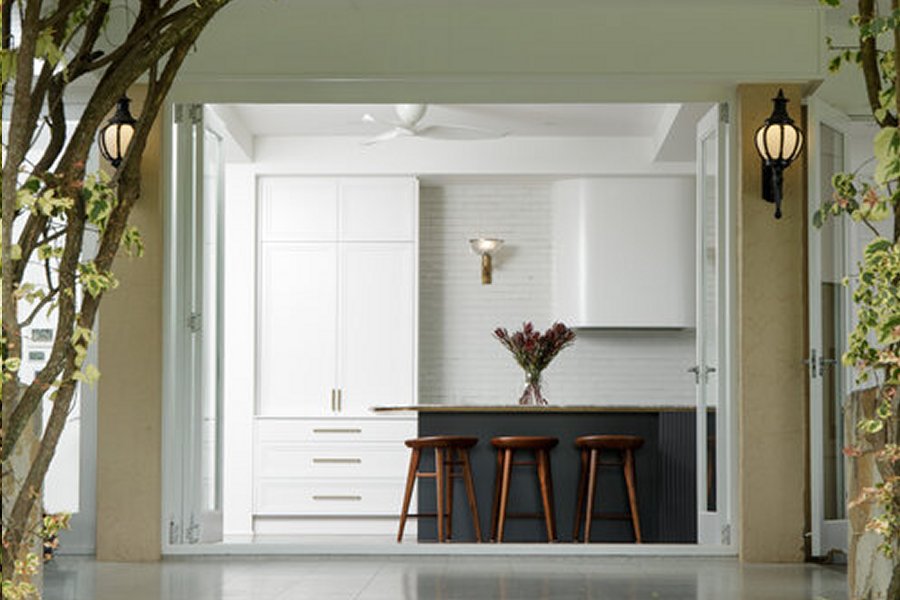 Custom cabinetry and coating